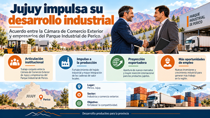 Jujuy impulsa su desarrollo industrial