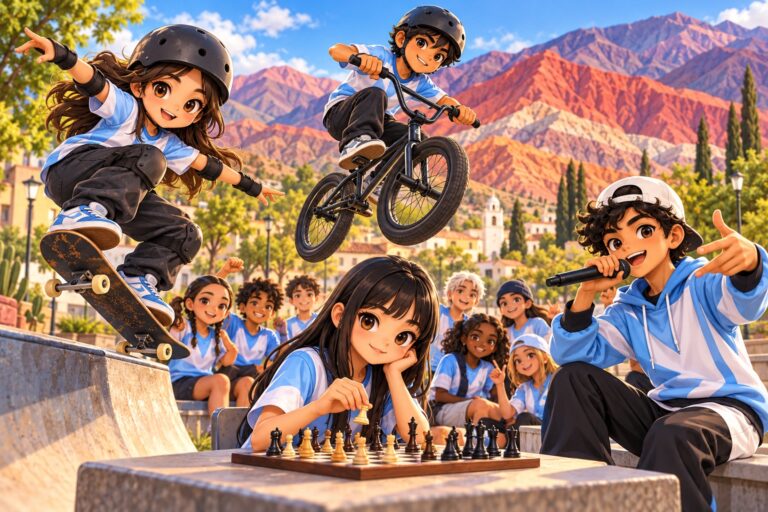 Jujuy, orgullo en los Juegos Urbanos